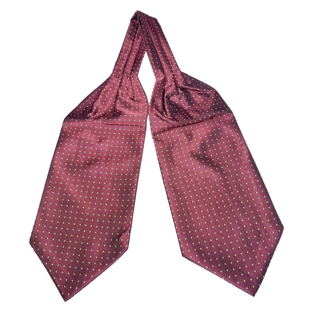 Men Vintage Self Tie Paisley Elegant Ascot Cravat Neck Scarf