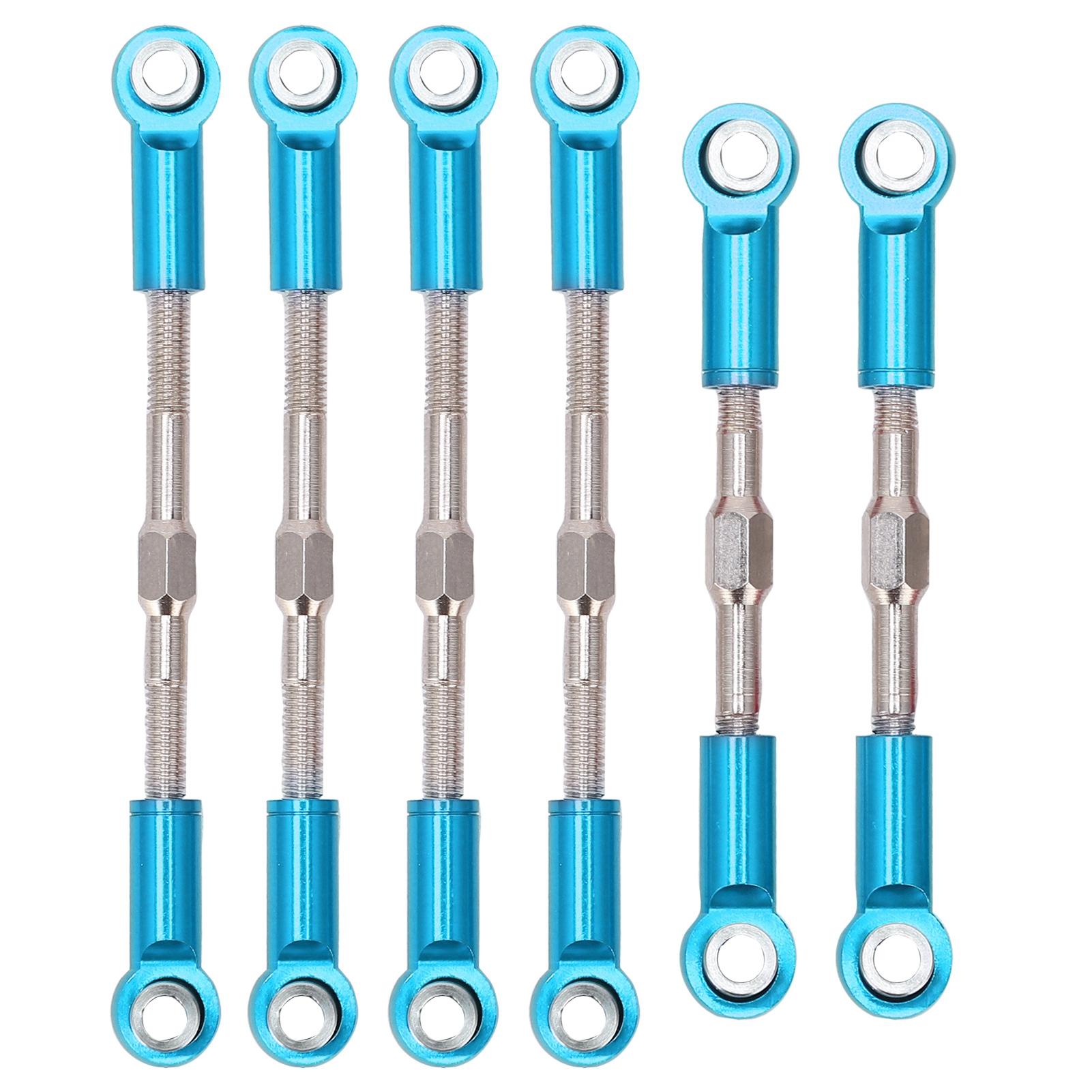 

RC металева тягова тяга рульового управління сервоприводом зв’язки тяга для WLtoys 144001 124018 124019 114 RC