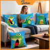 Animal Cute Crocodile Cushion Cover 4Pcs Decorative Covers Soft Cushion Case for Sofa Couch Decor 40x40 45x45 Pillowcases