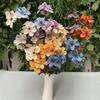Realistic Orchid Wall Hanging Artificial Flowers For Home Gifts Decorations