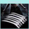 Wolverine Claw Wolf Toy With Logan Dog Tag Necklace Halloween Cosplay Props