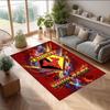 Watford FC Bedruckter Kristall-Samt-Teppich Rutschfester Kristall-Samt-Teppich Für Sofa Schlafzimmer Innenbereich Heimdekoration