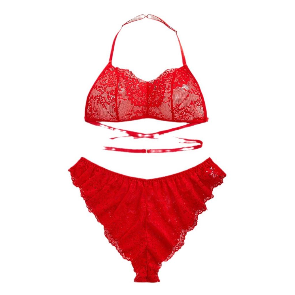 Europe, America, summer new sexy underwear set female sexy lace two-piece set
