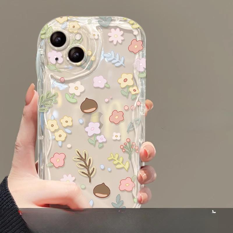 Applicable To Apple 15 Mobile Phone Case for Women's IPhone 14 Promax All-inclusive 13/12mini Anti-fall 16/11 Transparent