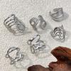 316L Stainless Steel Rings for Women Silver Color Never Fade Luxury Classic Rings Wedding Couple Rings Party Jewelry Accessories