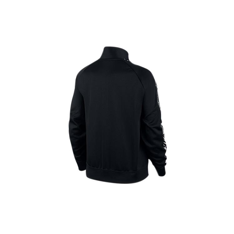 (WMNS) Nike Side Logo Stand Collar Zipper Sports Jacket Black Women's CJ7718-010