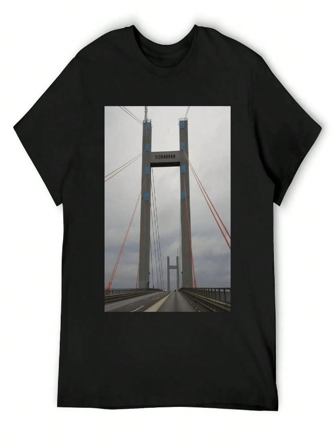 Bridge T-Shirt Boys Whites Blue Lock Vintage Clothes unisex Workout Shirt S разноцветный