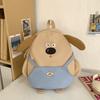 Cute High value Puppy Backpack Cartoon Junior High School Students' Schoolbags College Girls' Large Capacity Leisure Class Backpacks
