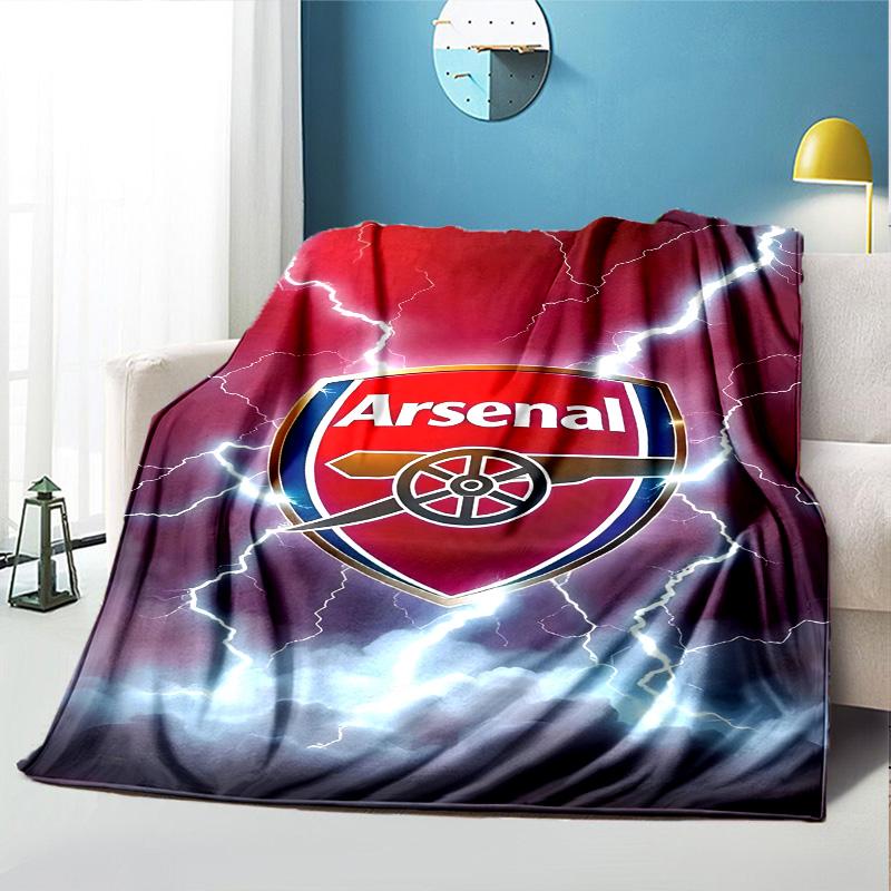 Football team.C Pattern Blanket for Home Decoration, Bed, Sofa, Car Travel, Camping, Suitable for All Seasons, Birthday Christmas Gift