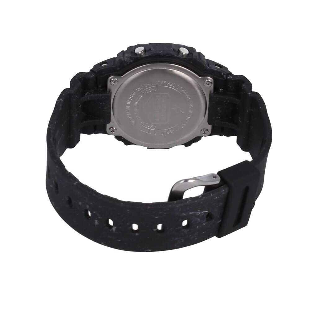 Casio G-SHOCK Men's Waterproof Digital Watch, Black Marble, DW-5600WS-1 [Used]
