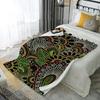 Bunte Ethnische Muster Mikrofaser Flanell Decke Schlafzimmer Wohnzimmer Sofa Weich Und Bequem Heimdekoration