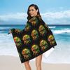 Kawaii Three Little Birds Reggae Beach Towel Soft Microfiber Quick Dry Absorbent Quick Towels For Bath