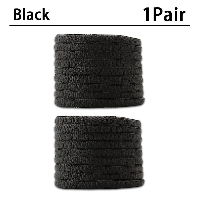 New Half Round High Quality Shoelaces 5mm Width Solid Color Shoelace Sneaker Classic Shoe Laces 1 Pair/3 Pair/5 Pair