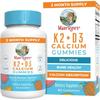 Marilus Vitamin K2 Vitamin D3 Calcium Gummy Jelly K2 + D3 Peach Mango Apricot Flavor 60 pcs 1 pcs