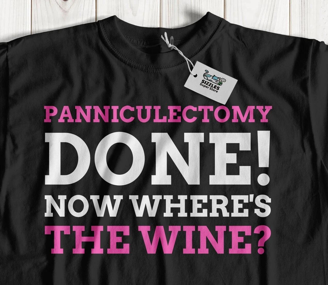 Unisex Funny Panniculectomy T-Shirt Excess Skin Removal Surgery Gifts L