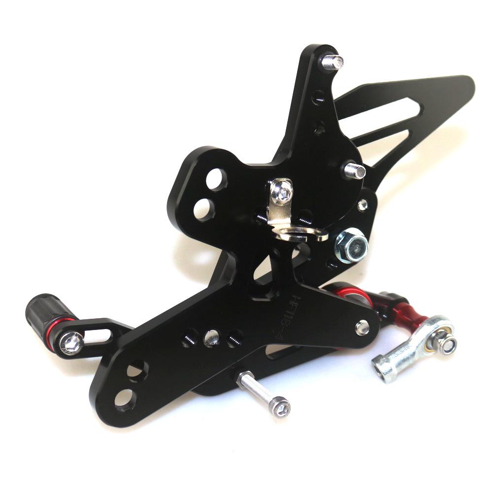 Compatible Footpegs for Honda CBR650R, CB650R, CBR650F, CB650F (Modified, Raised)