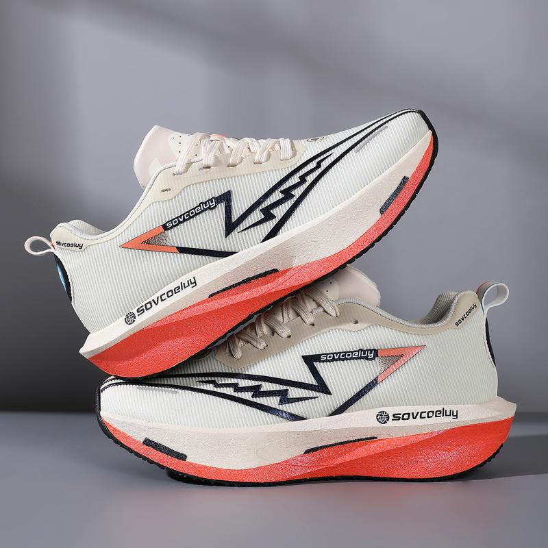New Running Shoes Carbon Plate Marathon Speciality Men Athletic Breathable Lightweight Women'S Plush Comfort Chunta Leisure Athletic Shoes