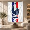 Decorative Tapestry,France National Football Team Printed Wall Art, Lightweight Wall Hanging For Bedroom Background