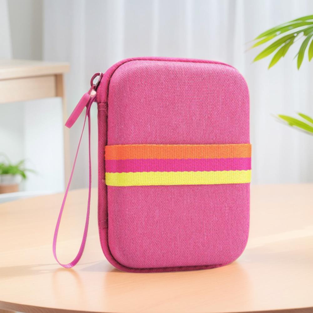 Game Consoles Bag Anti-Scratch Protective Travel Case with Pocket Storage Case for Miyoo Mini Plus/Anbernic RG35XX/RG35XX Plus