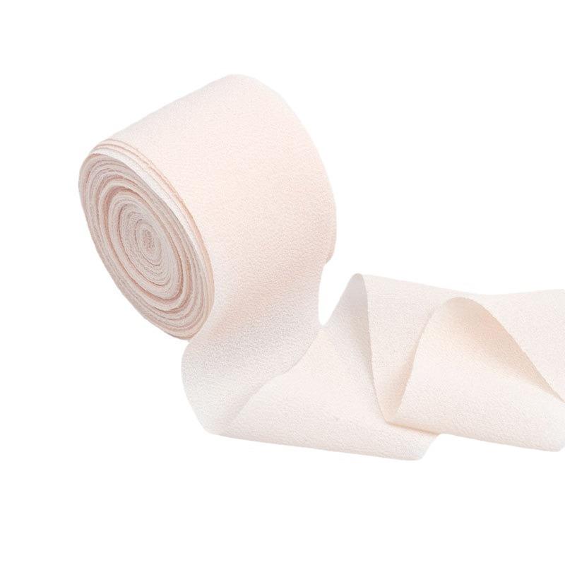 4cm Snow Textile Ribbon Transparent Mesh Ribbon Headdress Hair Band Bow Material Colorful Ribbon Ribbon Wedding Gift Ribbon Bow DIY Flower Handmade