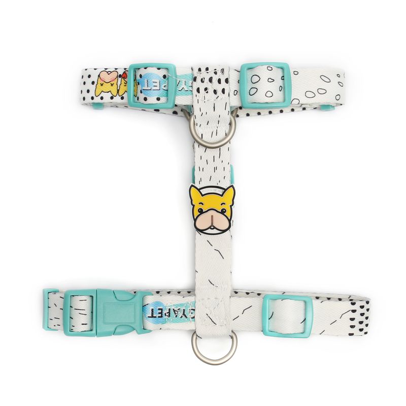 

Gyapet Dog Hand Holding Rope Small and Medium-Sized Dogs Pet H Chest Back Schnauzer Corgi Teddy/French Bulldog Pet Supplies S-small GYP-8H001