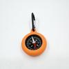 5Pcs Portable Keychain Compasses Mountaineering Compasses Pointer Navigation Tool Carabiner Compasses for Camping Hiking