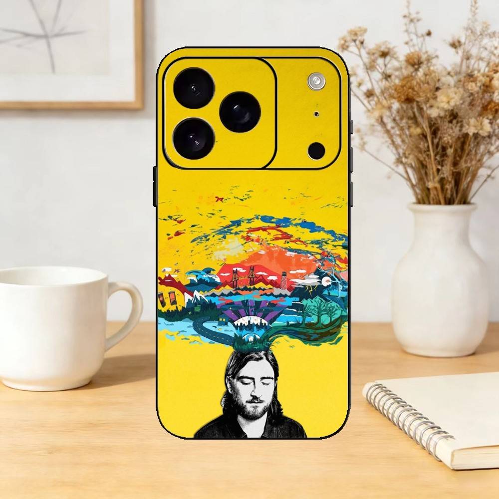 Stick Season Singer Noah Kahan Phone Case Silicone black Soft For IPhone 17,16,15,14,13,12,11,SE,Plus Pro Max