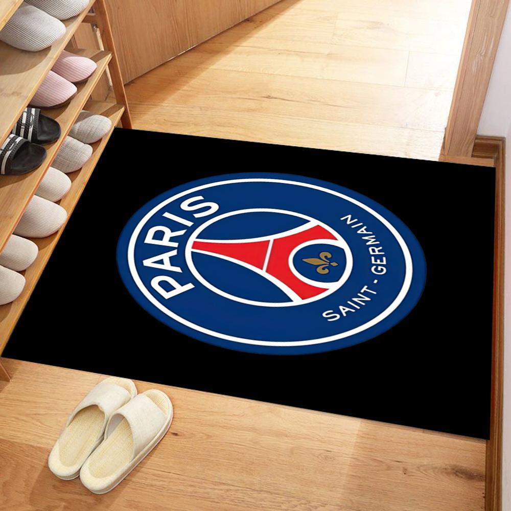 Paris Saint Germain Floor Mat Design For Entryway Dormitory Bedrooms Playrooms Antislip Carpet Anime Office Decor Birthdaychristmas Gift