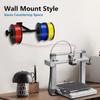 Wall Mount 3D Printer Filament Storage Rack,Rolling 3D Printing Stand Filament Organizer Spool Holders Racks Heavy Duty Metal Shelf for