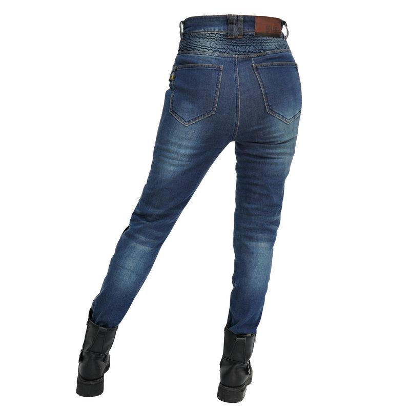 New Motorcycle Jeans for Women, Cordura Tear-resistant Retro Casual Cycling Pants, Four-season Locomotive Drop-proof Pants