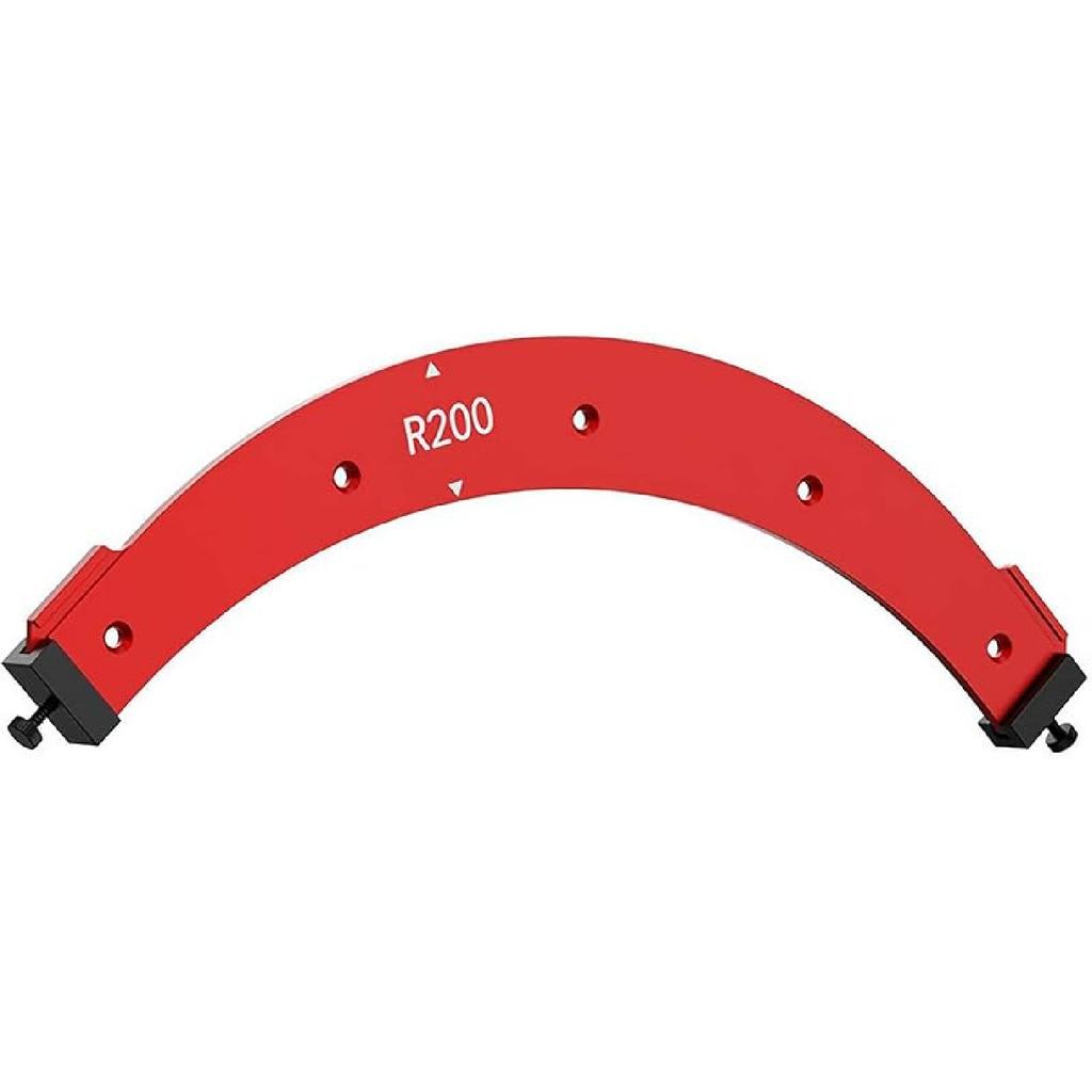 Woodworking Round Corner Radius Templates for Woodworking Arc Mold, Router Table Corner, Radius Jig Wooden Board Arc Cutting Auxiliary Tool for