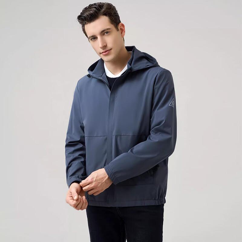Fengxun Men's Hooded Casual Jacket FXYG8872