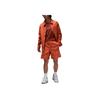 New Nike Casual Shorts Men Orange DX9725-812