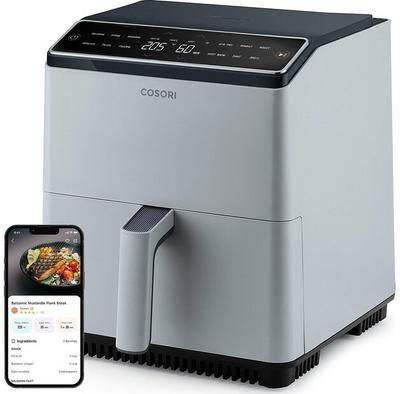 Fritteuse Cosori Dual Blaze Air Fryer CAF-P583S-AEUR hellgrau