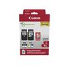 2er-Pack Tintenpatronen + Fotopapier-Pack - CANON - PG-540L Schwarz + CL-541XL Farbe - Hohe Reichweite