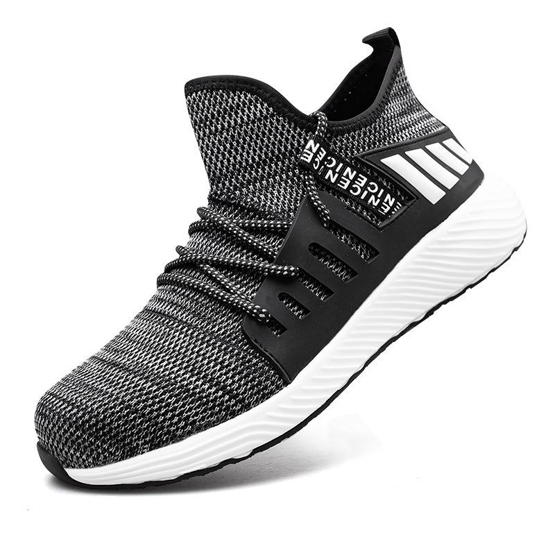 

Рабочая обувь Защита от ударов и проколов Летняя стальная носочная обувь для строительной площадки Защитная обувь сварщика 48