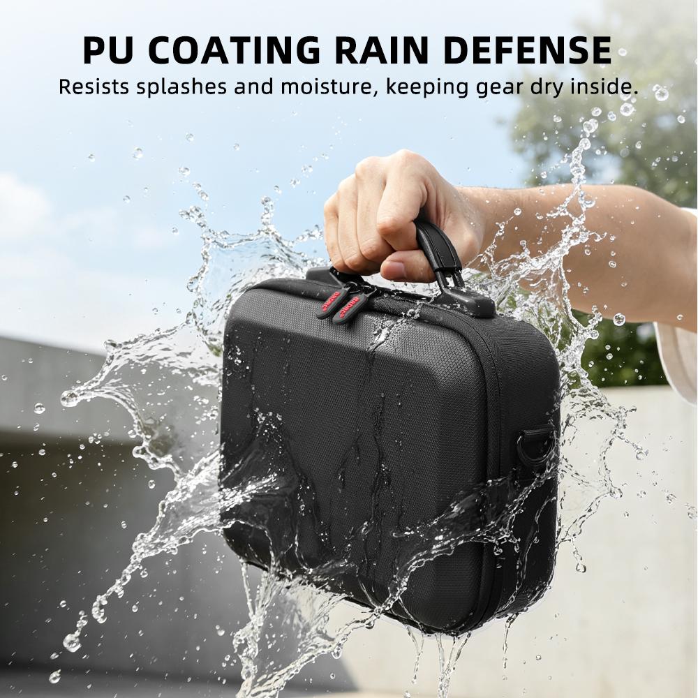 For Insta161 X6 Storage Bag Anti-scratch Travel Handbag PU Hard Shell Waterproof Shoulder Bag Camera Accessories Portable Case