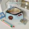 Desktop Storage Korean Style Pencil Case Lovely Cookie Pencil Pouch  Stationery Holder
