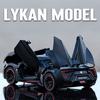 1/24 Lykan Hypersport Supercar Model Diecasts & Toy Vehicles Toy Car Metal Collection Toy Kid Toys for Children Kids Gifts