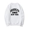 Brooklyn NYC Letter Graphic Sweatshirt Brooklyn New York Shirts Hoodie NY Gift Fall Pullover Unisex Casual Streetwear Sweatshirt Unisex