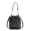 Nuova borsa a secchiello da boutique da donna nuova borsa obliqua retrò alla moda versatile con coulisse borsa a mano