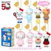 Long-legged kt cat doll blind box 50th anniversary doll pendant doll schoolbag pendant