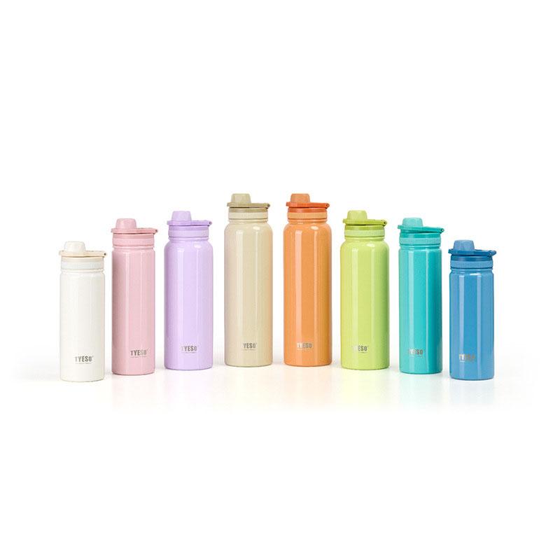 New Stainless Steel Insulated Travel Mug Portable Outdoor Travel Bottle Direct-Drink Car-Friendly Handle Cup
