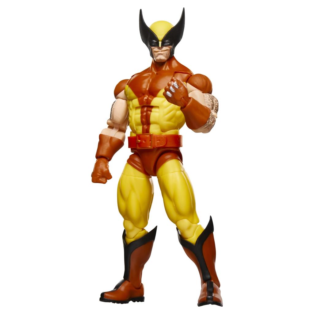 Hasbro MARVEL Marvel Legends Serie Retro Marvel Comics Secret Wars Sammler-Actionfigur Schild enthalten G0782 Originalprodukt Wolverine, X-MEN