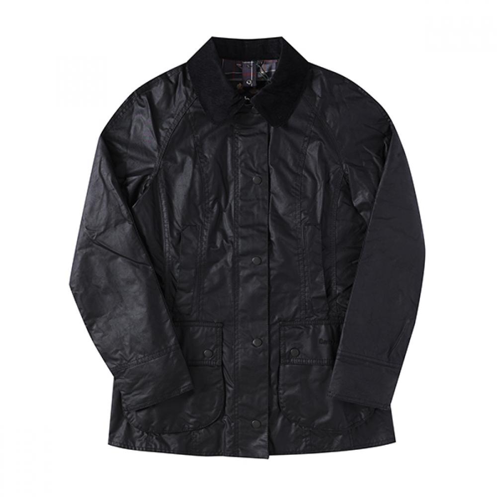 Barbour Veste Beadnell Cirée Femme S 6oz Lwx0667 Bk11