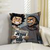 Cartoon The Boondocks Pillow Gift Home Office Decoration Bedroom Sofa Car Cushion Cover case x