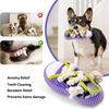 1-5PCS Dog Squeak Toy Teeth Grinding Bite Resistant Slippers Shape Puppy Chew Toy With Cotton Rope Pet Chewing Toys Dog Toys