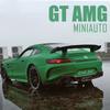 1/24 Scale Benz Gtr Sports Alloy Car Model Metal Children Diecast Toy Car Modification Simulation Sound & Light Gift for Boy