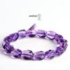 Fashionable Natural Amethyst Freeform Faceted Bracelet - High-End Jewelry