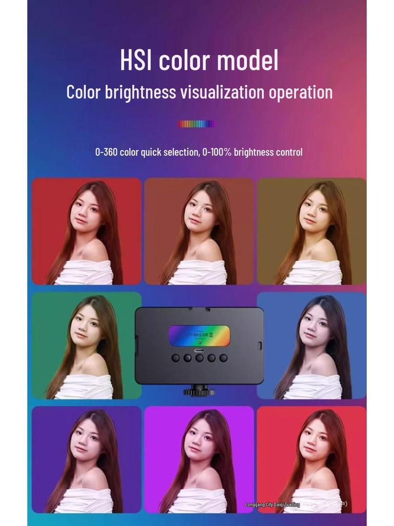 Portable Fill Light Camera for Photography & Streaming - Mini Selfie Beauty Device